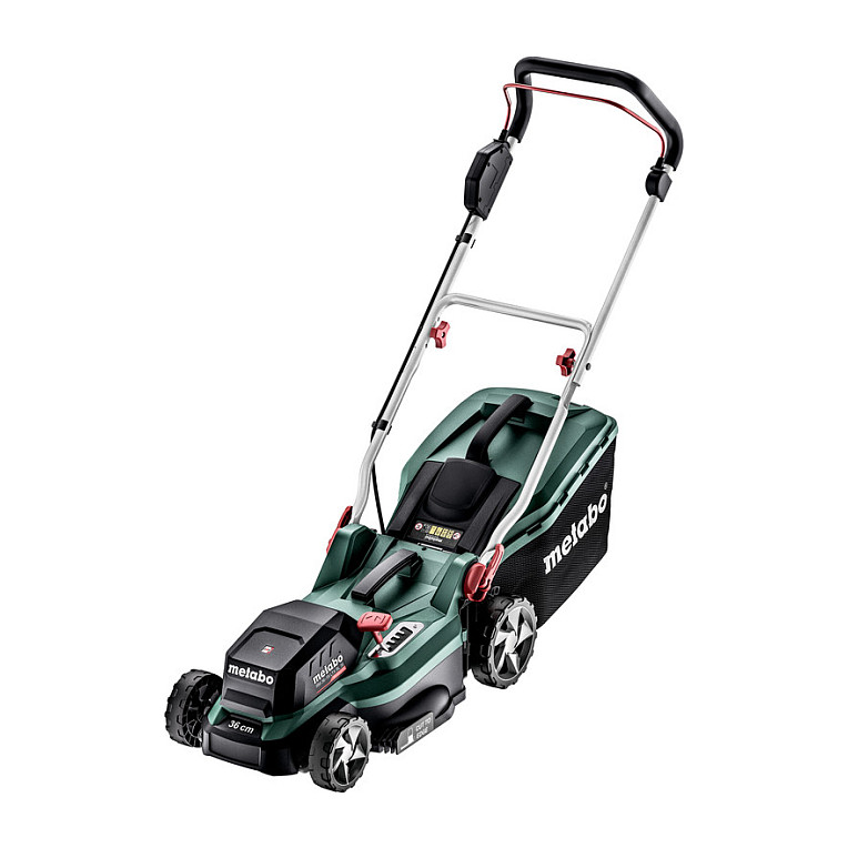 Metabo RM 36-18 LTX BL 36 Walk behind lawn mower Battery Black