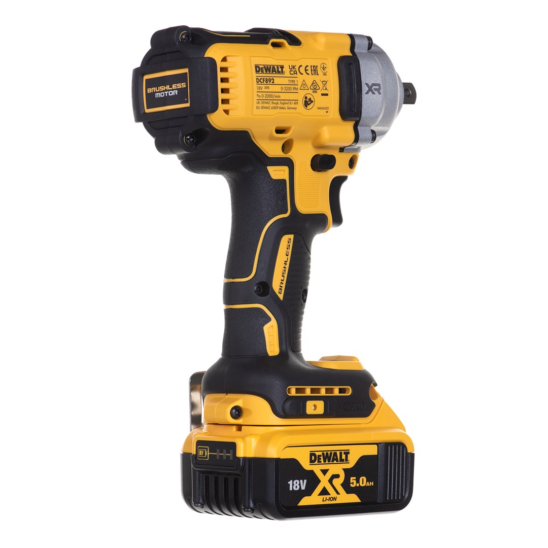 Ključ DEWALT XR18V 1/2'' 2xaku5,0ah, TSTAK-5