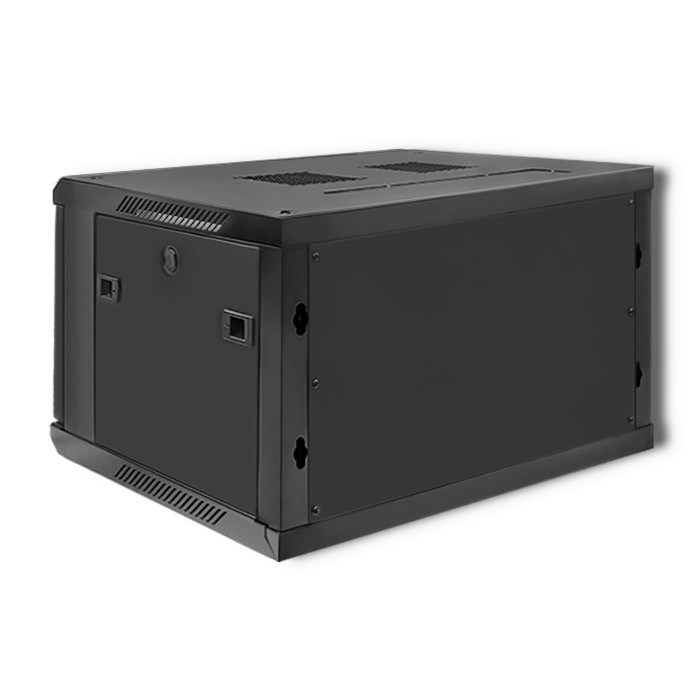 Mrežni ormar QOLTEC 54465 (19", 6U, 600x600mm, zidni)-4