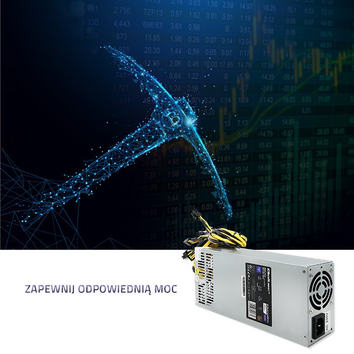 Napajanje QOLTEC 50177 (1600 W, 80 PLUS Gold, 10 x PCI-E 6P)-8