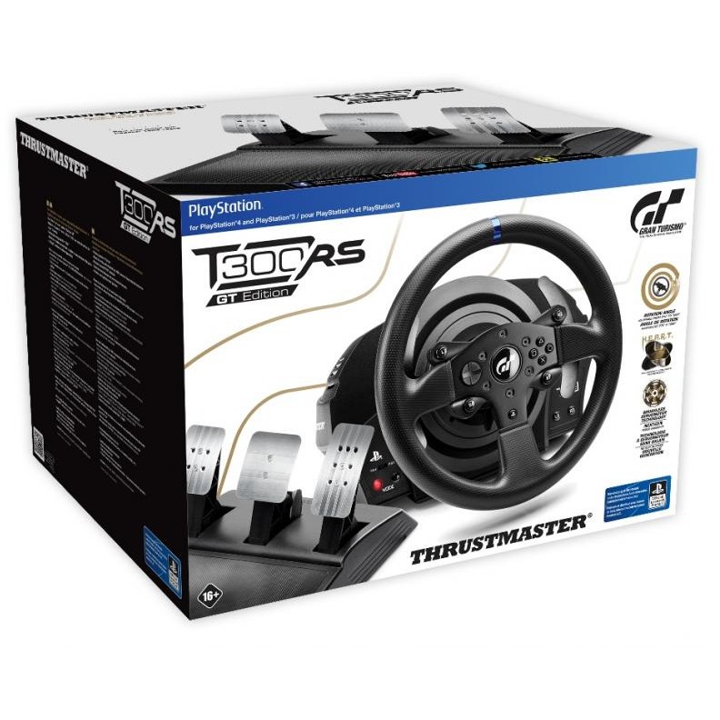 Volan Thrustmaster T300 RS GT Black + Pedale (PC, PlayStation 4, PlayStation 3)-5
