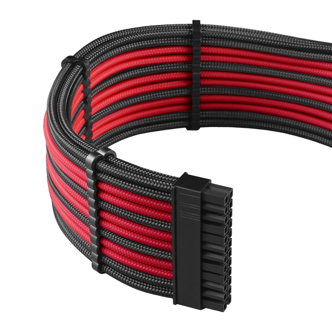 Kit za produženje kabela CableMod PRO ModMesh - crno/crveno-2