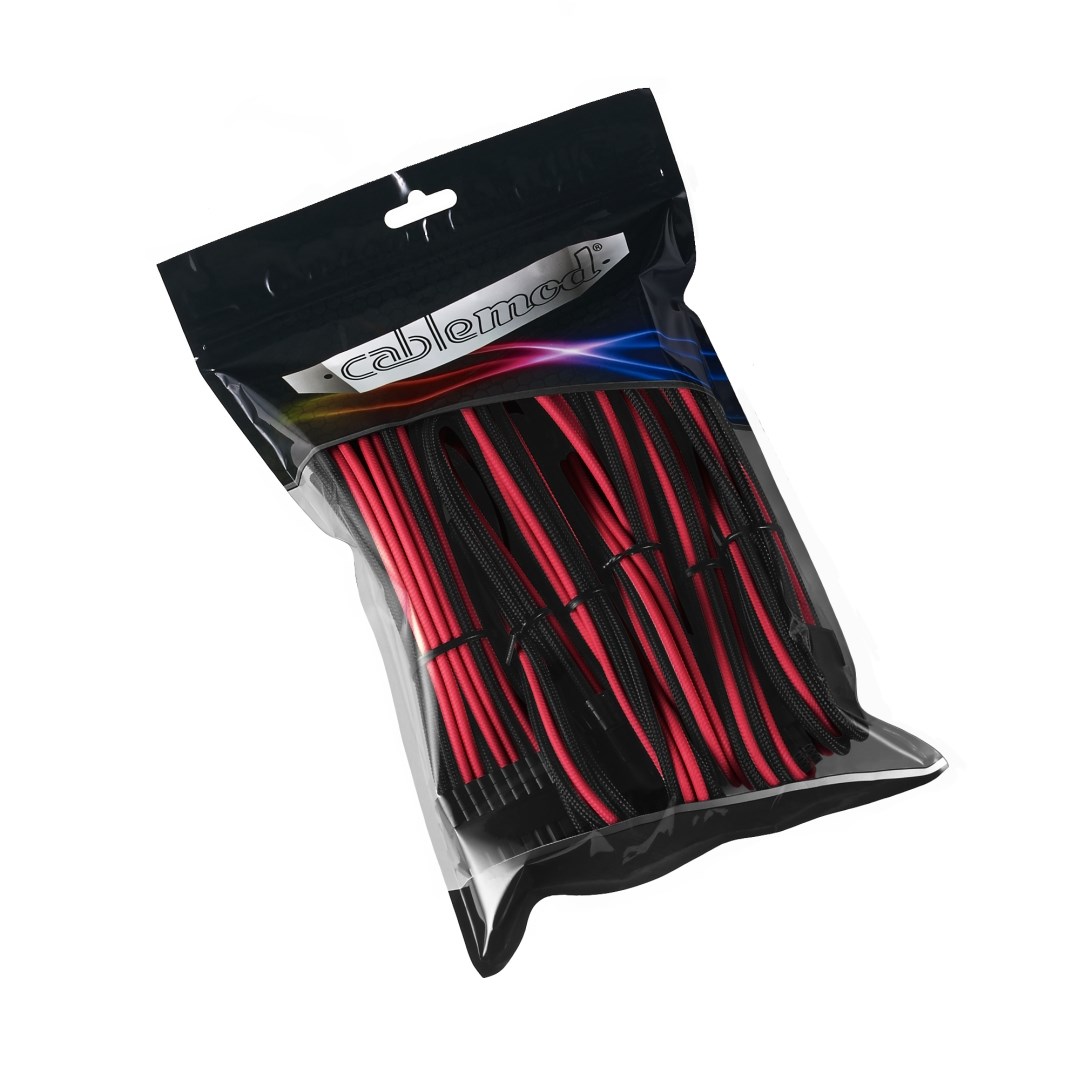 Kit za produženje kabela CableMod PRO ModMesh - crno/crveno-3