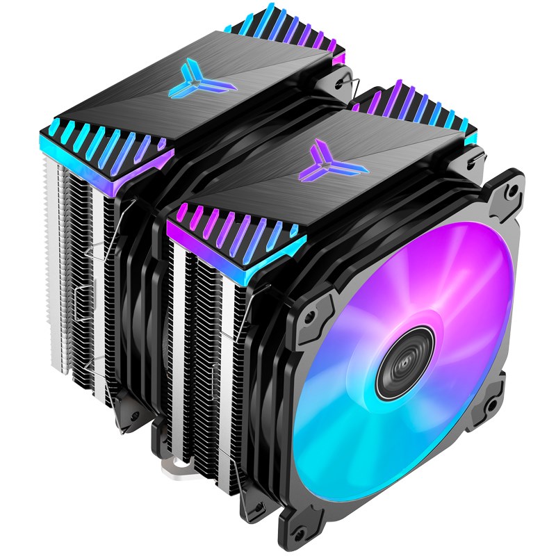 CPU Cooler JONSBO CR-2000 GT (Dual Tower, ARGB, 2x 120mm, crna)-10