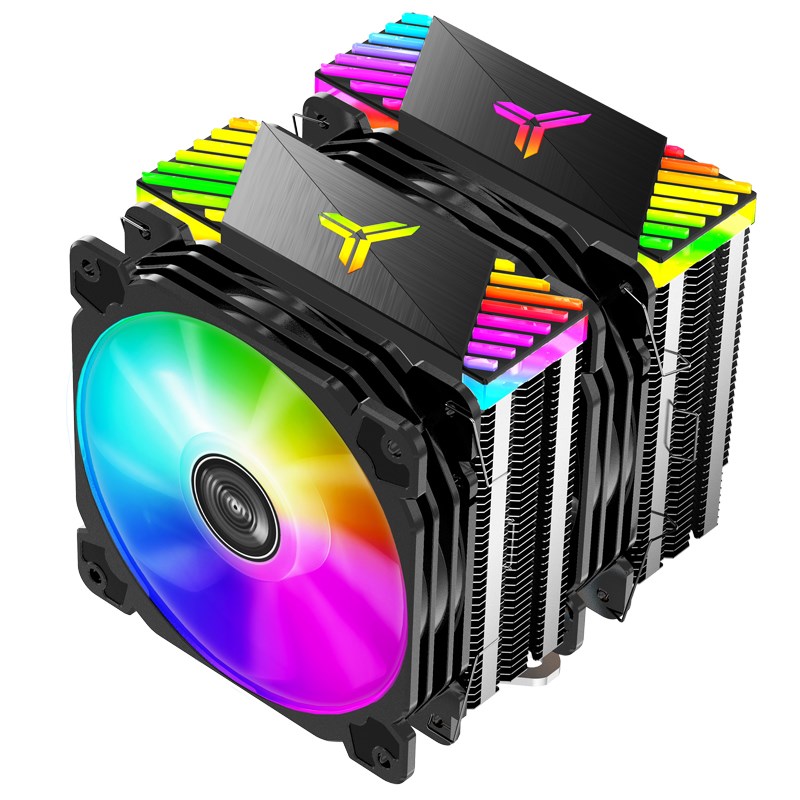 CPU Cooler JONSBO CR-2000 GT (Dual Tower, ARGB, 2x 120mm, crna)-17
