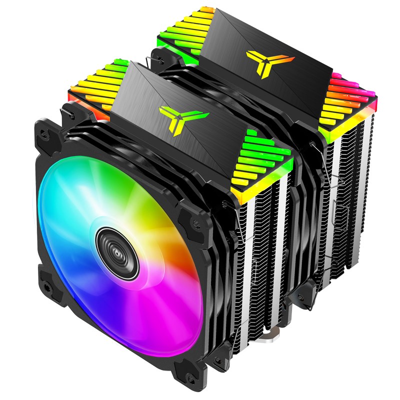 CPU Cooler JONSBO CR-2000 GT (Dual Tower, ARGB, 2x 120mm, crna)-2