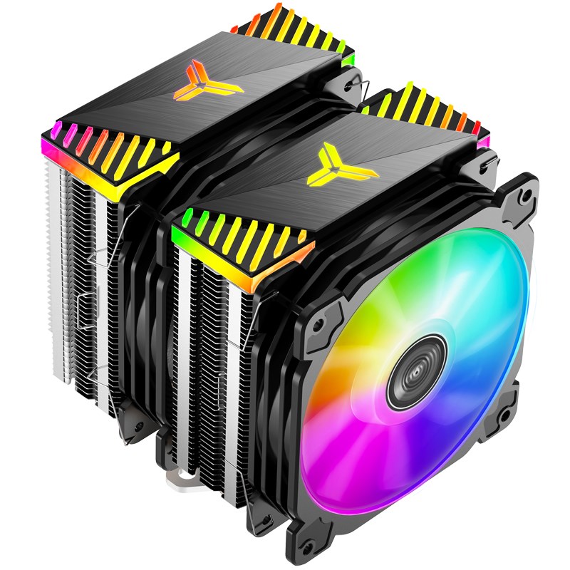 CPU Cooler JONSBO CR-2000 GT (Dual Tower, ARGB, 2x 120mm, crna)-11