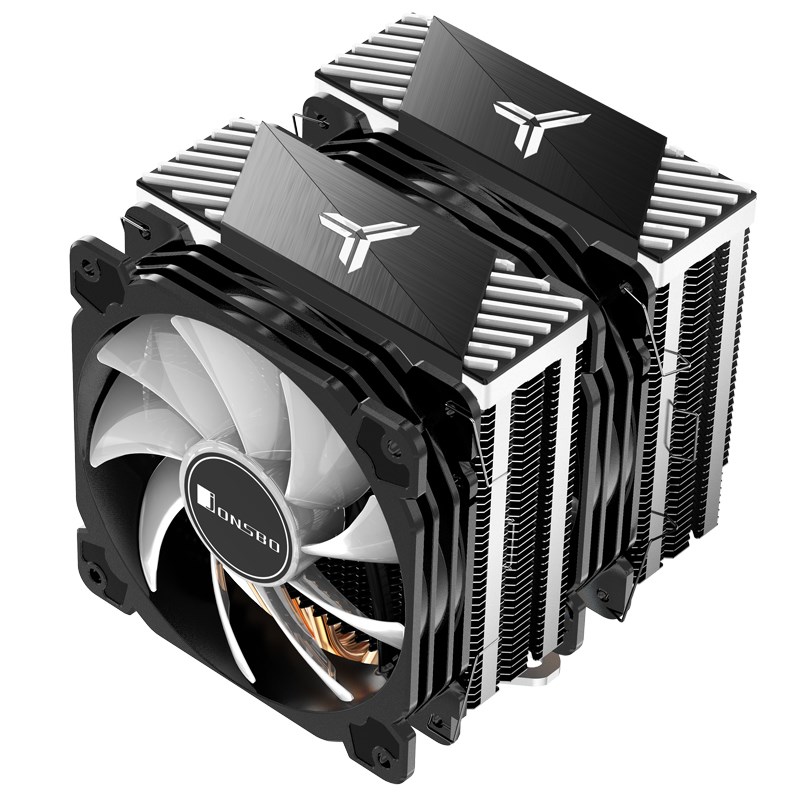 CPU Cooler JONSBO CR-2000 GT (Dual Tower, ARGB, 2x 120mm, crna)-18