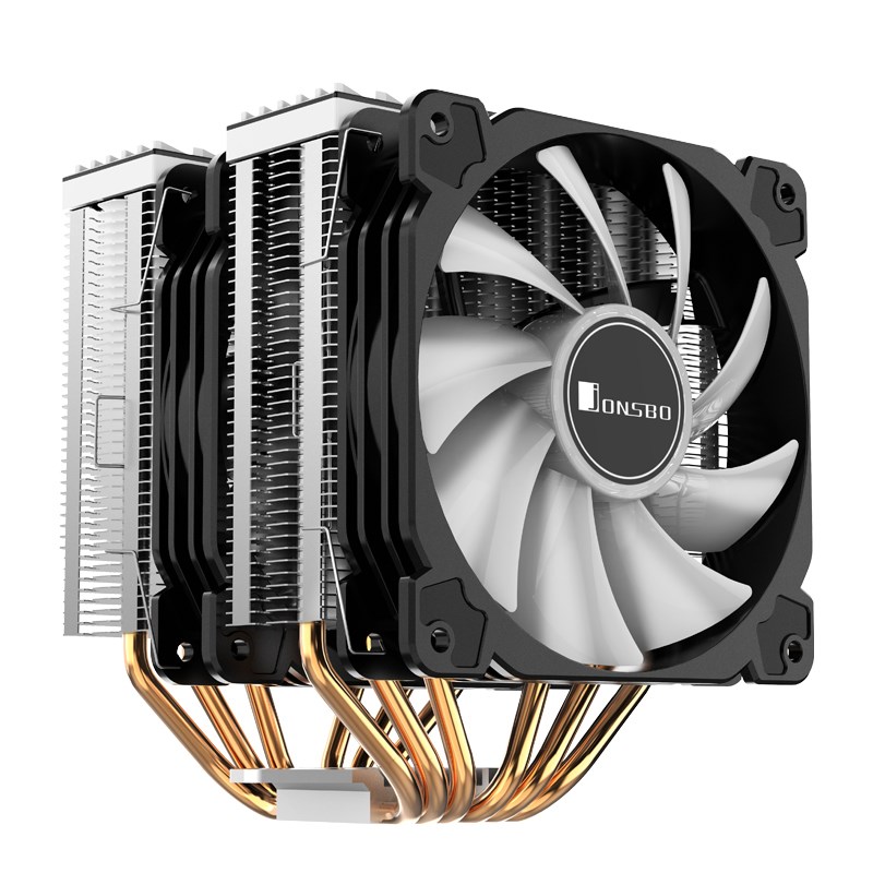 CPU Cooler JONSBO CR-2000 GT (Dual Tower, ARGB, 2x 120mm, crna)-15