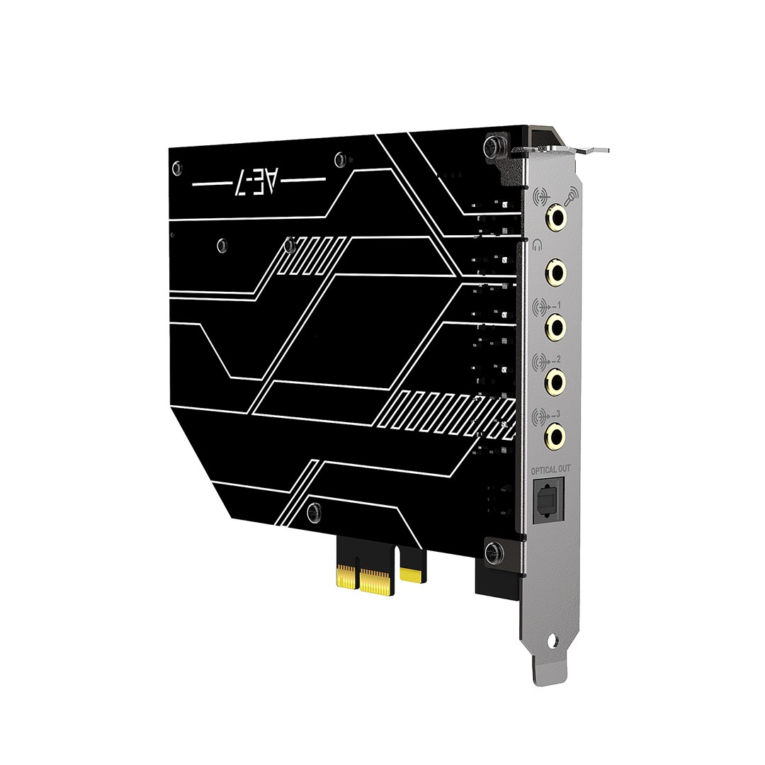 Unutarnja zvučna kartica CREATIVE Sound Blaster AE-7 (5.1 kanala, PCI-E)-4