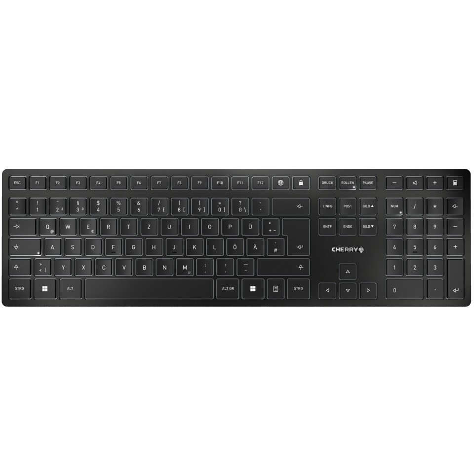 Tipkovnica CHERRY KW 9100 Slim (QWERTZ) – internacionalna non HR tipkovnica