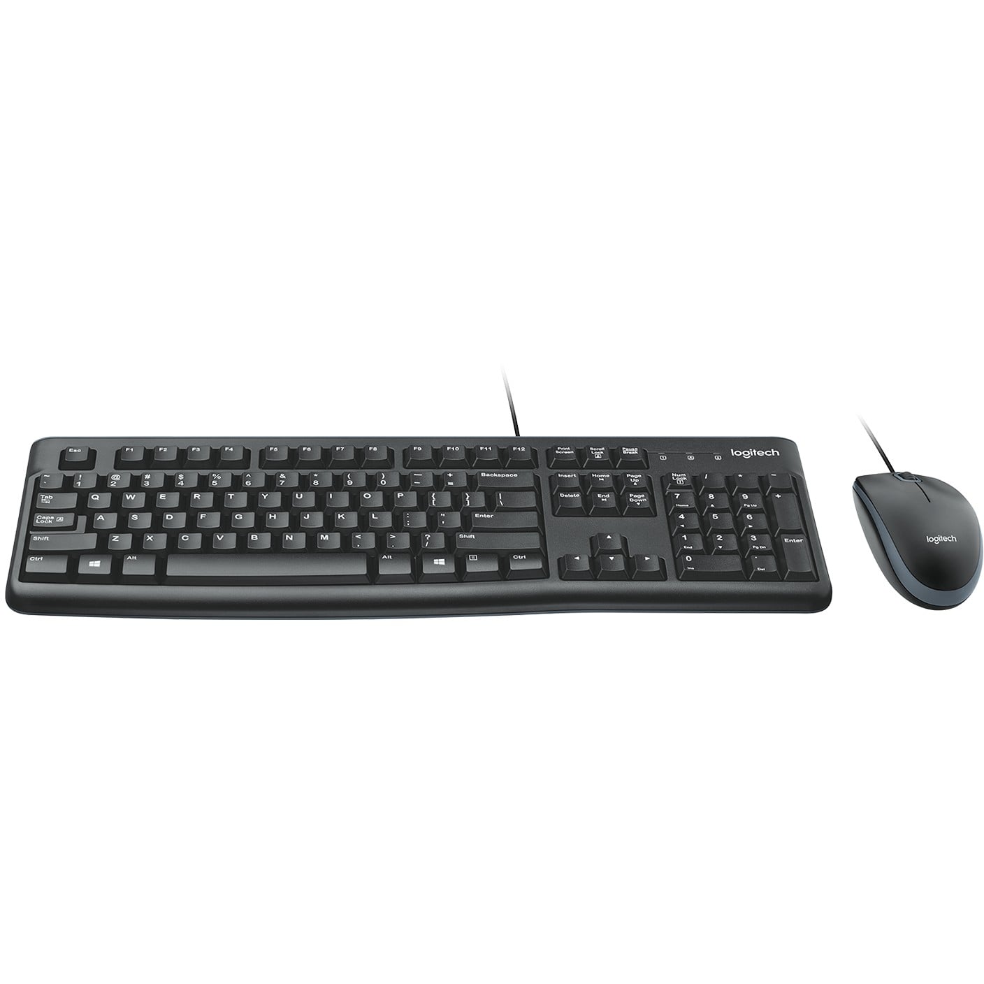 Set tipkovnice i miša LOGITECH Desktop MK120 – internacionalna non HR tipkovnica