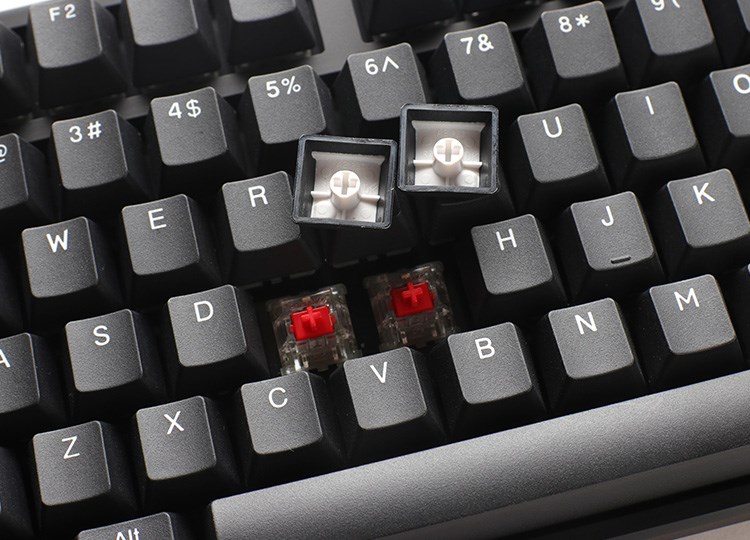 Gaming tipkovnica DUCKY Origin (Cherry MX Speed Silver, USB Type-C, QWERTZ, 108 tipki, crna) - Njemački layout-3