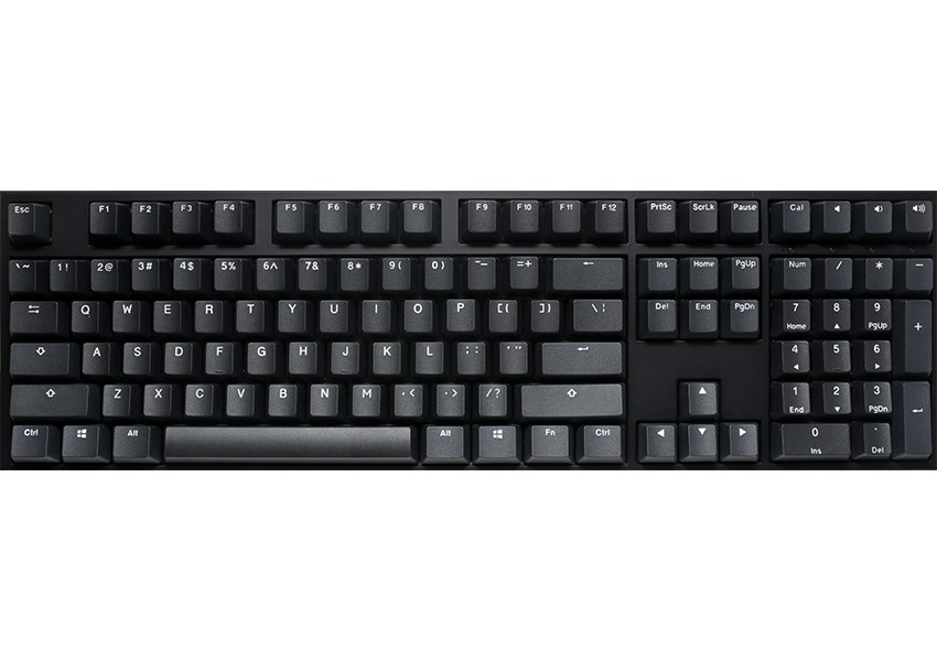 Gaming tipkovnica DUCKY Origin (Cherry MX Speed Silver, USB Type-C, QWERTZ, 108 tipki, crna) - Njemački layout-8