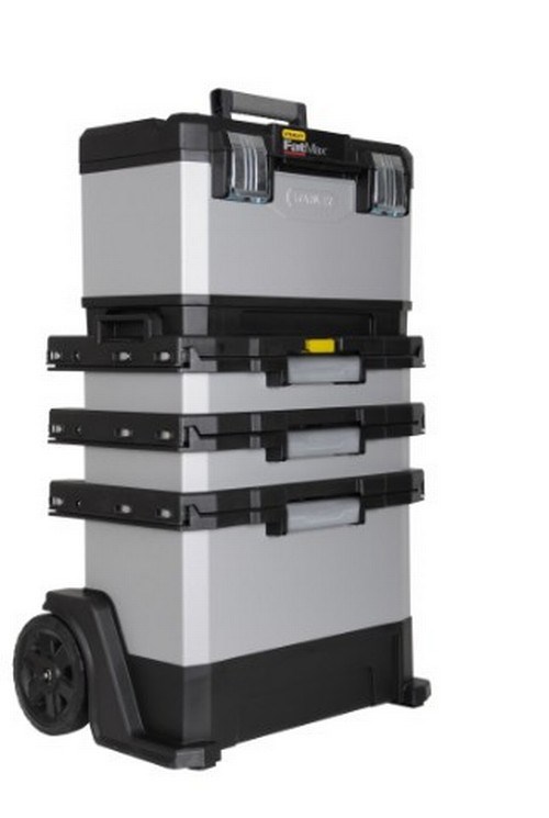 Stanley 1-95-622 small parts/tool box Metal, Plastic Black, Grey