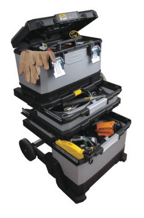 Stanley 1-95-622 small parts/tool box Metal, Plastic Black, Grey-3