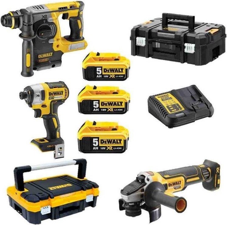 POWER TOOL COMBO KIT DEWALT DCK305P3T (DCF887+DCH273+DCG405)-35