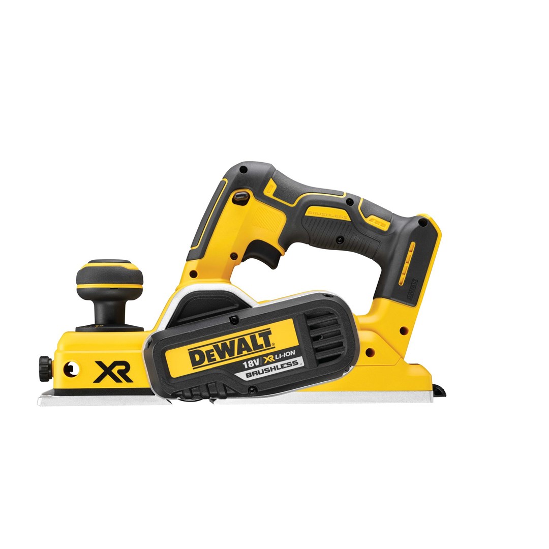 Ručni električni hobler DEWALT DCP580N-XJ (15000 RPM, širina hoblanja do 8,2 cm, težina 2,5 kg, crna/žuta boja)-1