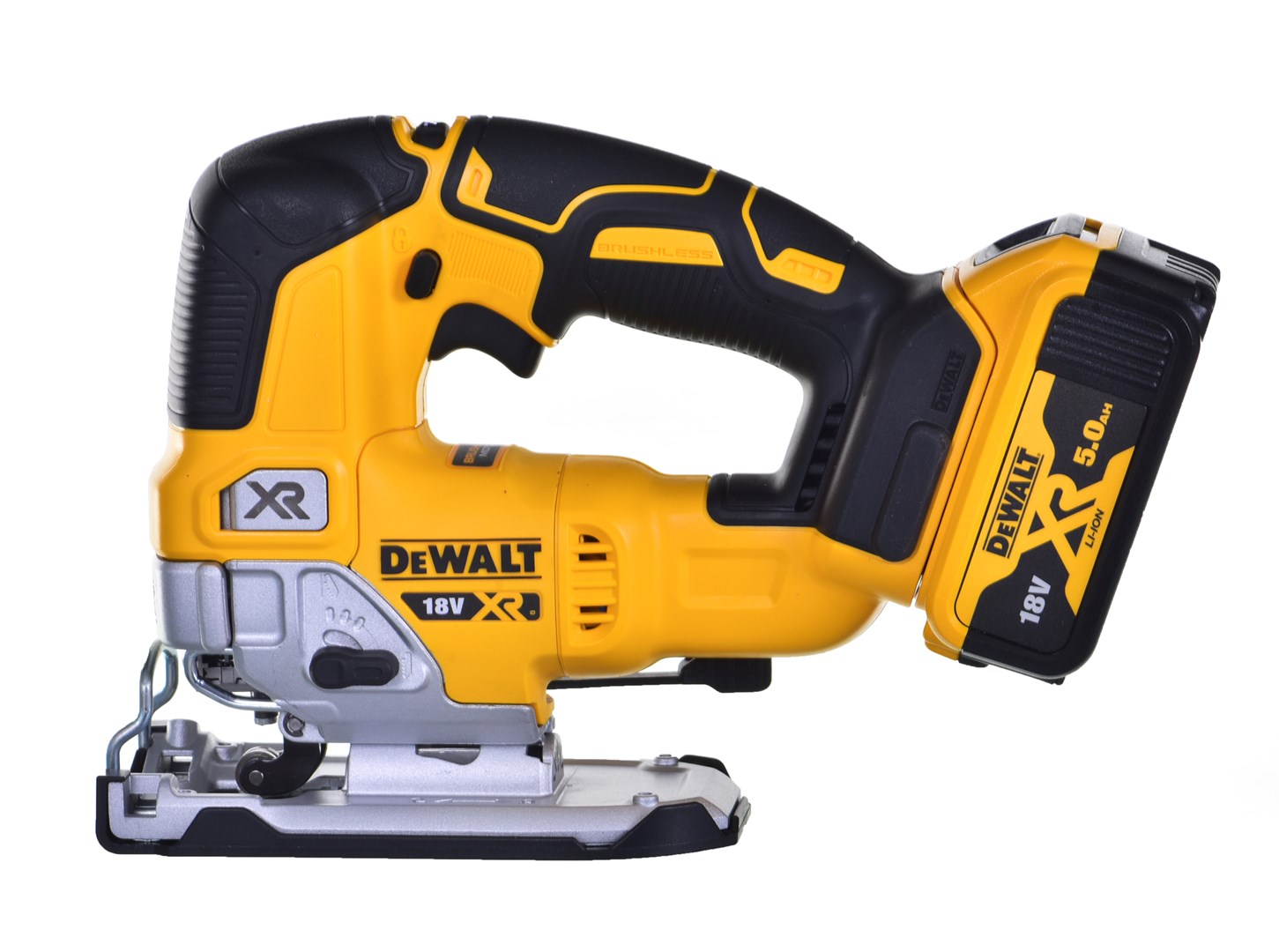 Električna ubodna pila DEWALT DCS334P2-QW (3200 okretaja u minuti, težina 2.1 kg)-12