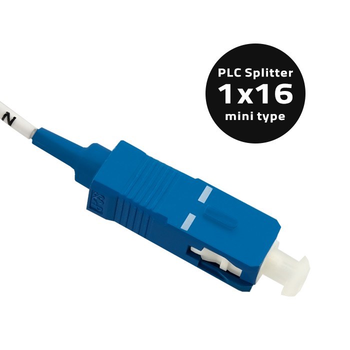 Optički PLC splitter QOLTEC 54209 1x16 (SC/PC - SC/PC, G.657A, singlemode, 0,9 mm, 1,5 m)-1
