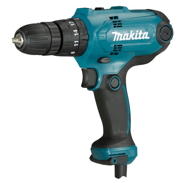 Bušilica MAKITA HP0300 (bežična, brzina do 1500 RPM, kapacitet stezne glave 1 cm, tirkizna/crna)