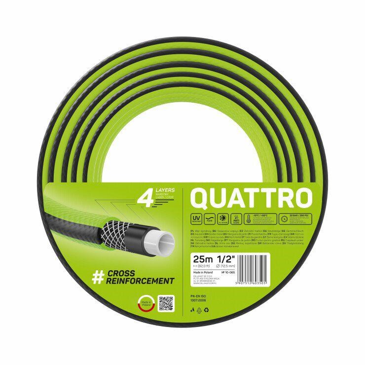 Vrtno crijevo CELLFAST QUATTRO 50m 3/4"-2