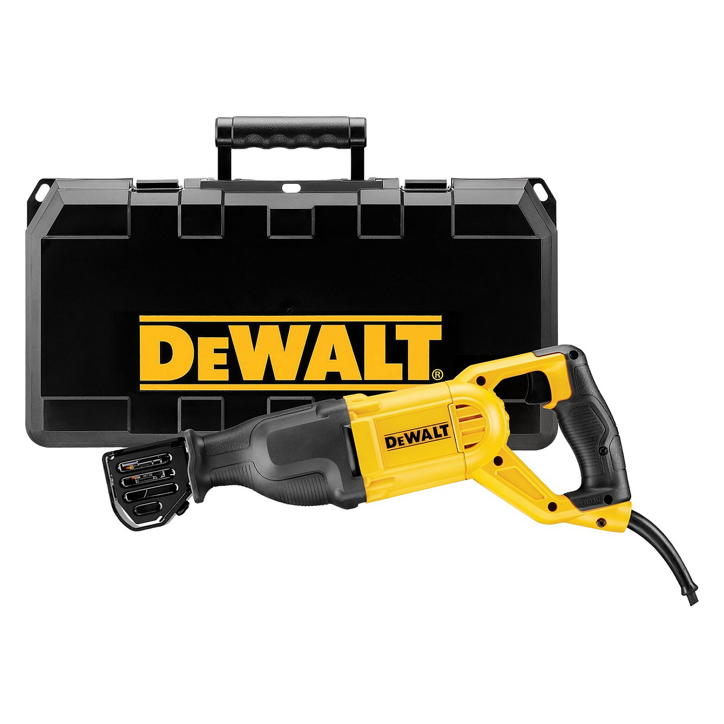 Recipročna pila DEWALT DWE305PK-QS (2800 spm, 1100 W, Crna, Žuta)-1