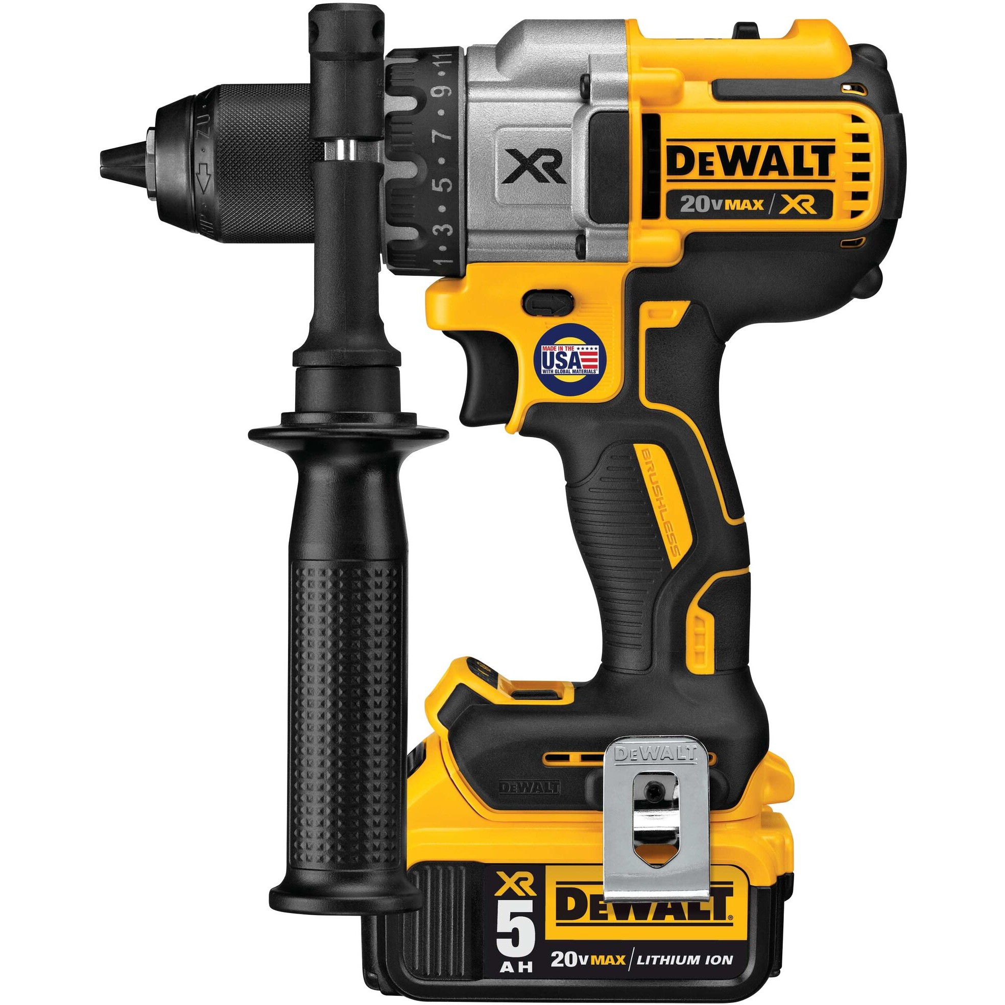 Bušilica DEWALT DCD991P2 (Crna, Siva, Žuta, 2000 RPM)-1