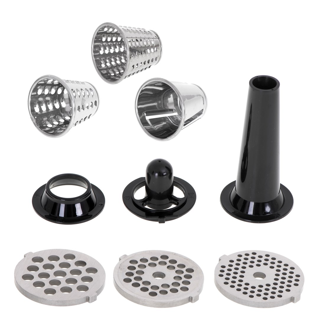 Uređaj za mljevenje mesa ADLER AD 4813 (2000W, sjeckalica, 3 sita, nastavci za kobasice)-11
