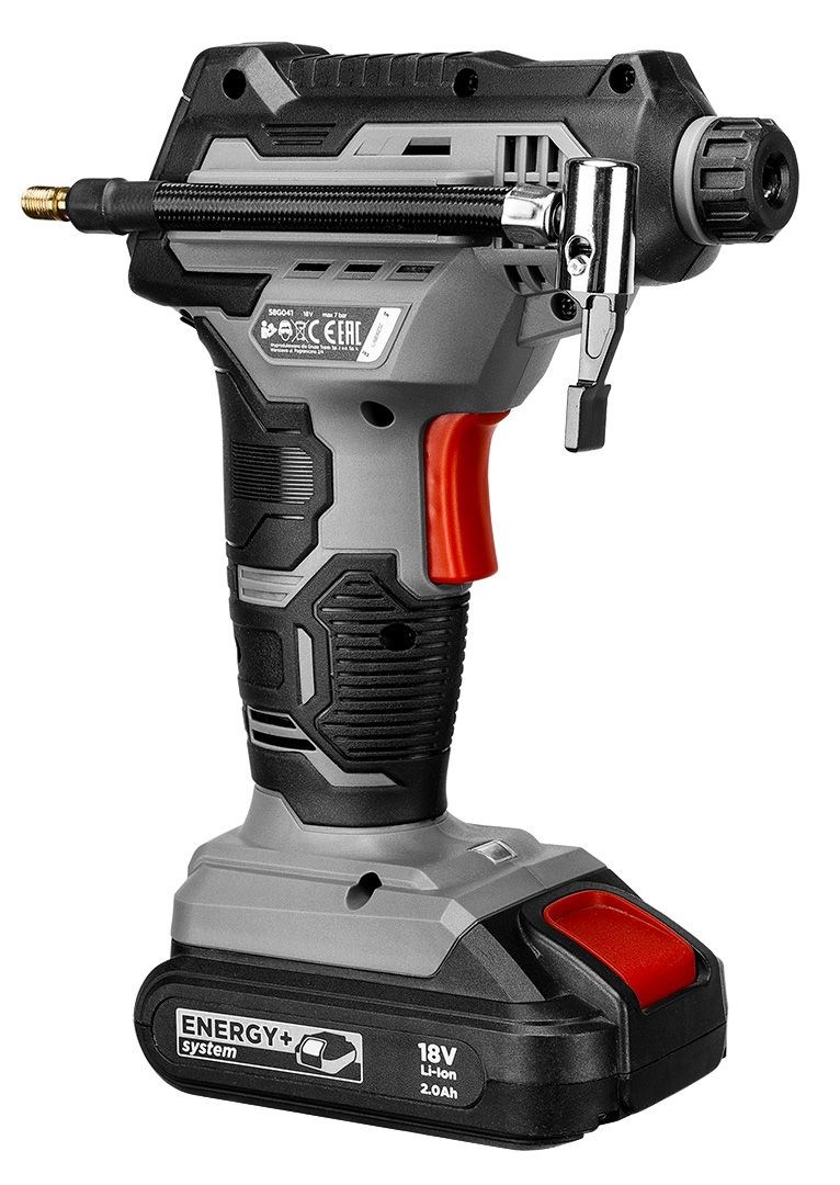 Kompresor Graphite Energy+ 18V (LCD zaslon, bez baterije)-3