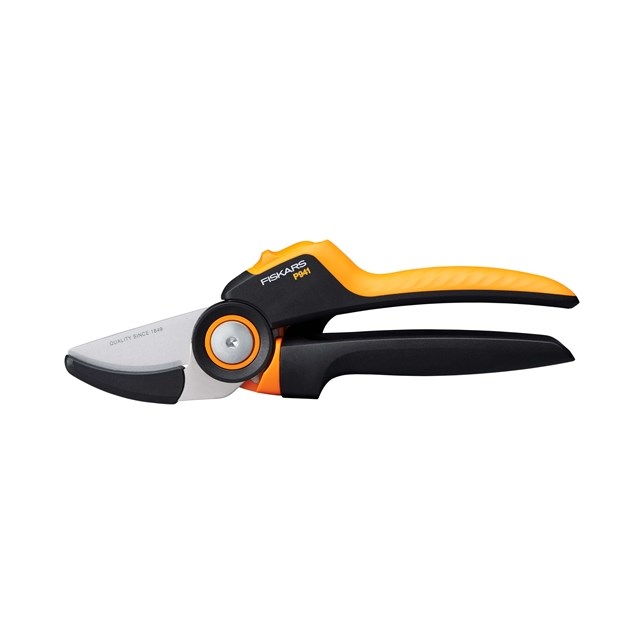 Škare za orezivanje FISKARS X-Series P941 (Anvil, crne, narančaste)-0