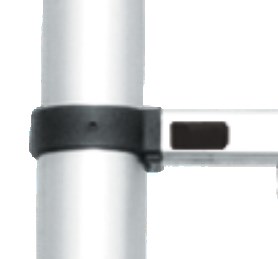 Teleskopske ljestve VOREL 83050, aluminijske, 3.8 m, 13 prečki-2