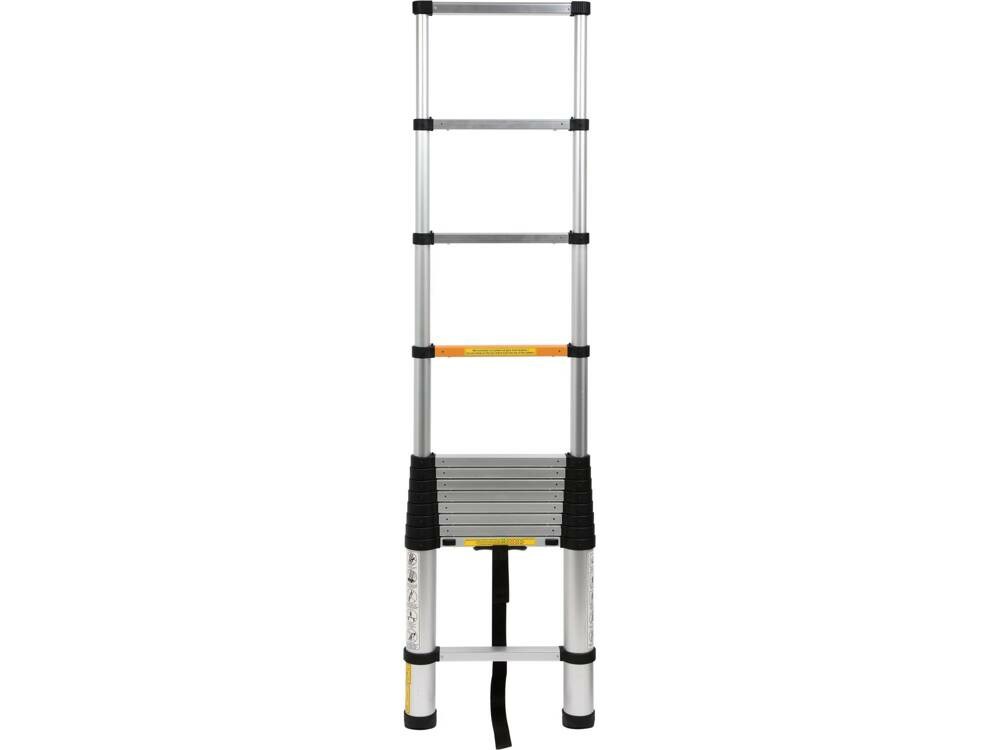 Teleskopske ljestve VOREL 83050, aluminijske, 3.8 m, 13 prečki-5