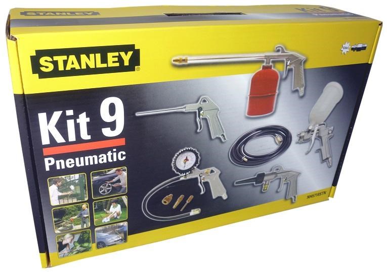 Set pneumatskog alata STANLEY 160153XSTN, 9 komada-0
