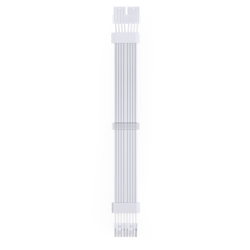 PC svjetlosni kabel JONSBO, GPU - 2x 8-Pin (Bijeli, dubina 300 mm, struja 0.81 A, potrošnja 4.05 W)-3