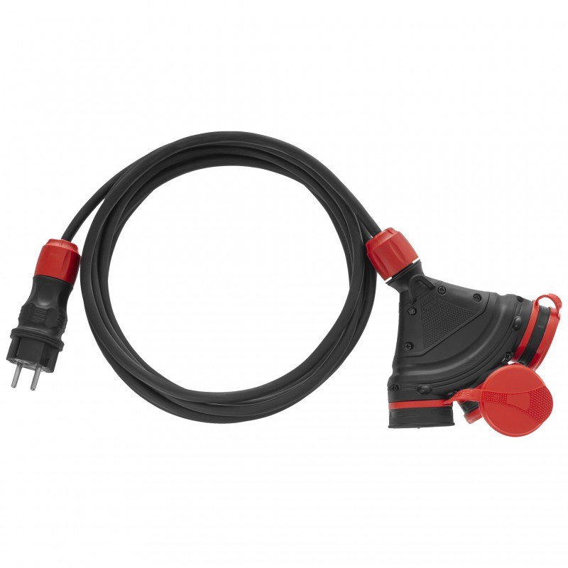 Produžni kabel na kolutu AWTOOLS EXTREME 40m (3x1.5mm², 3 utičnice, IP54)-0