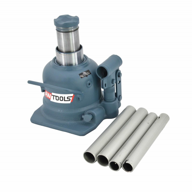 Hidraulični klip dizalica AWTOOLS model PISTON JACK HYDRAULIC LOW 20T 150 - 245mm (kapacitet 20T, raspon visine 150-245mm)-1