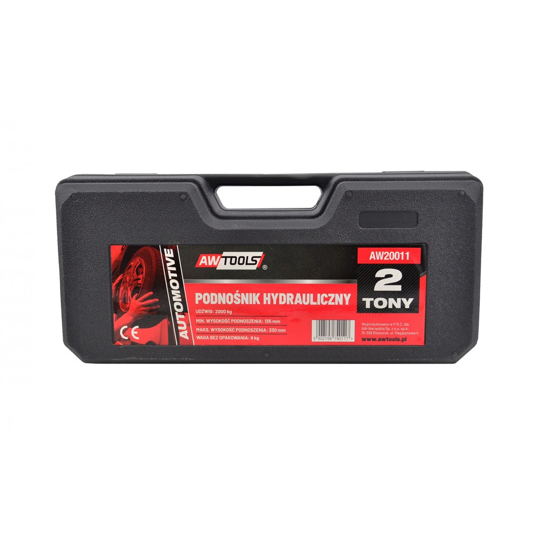 Hidraulična dizalica AWTOOLS "Frog" 2 tone 135 - 335mm, kućište (kapacitet 2 tone, visina podizanja 135 - 335mm)-2
