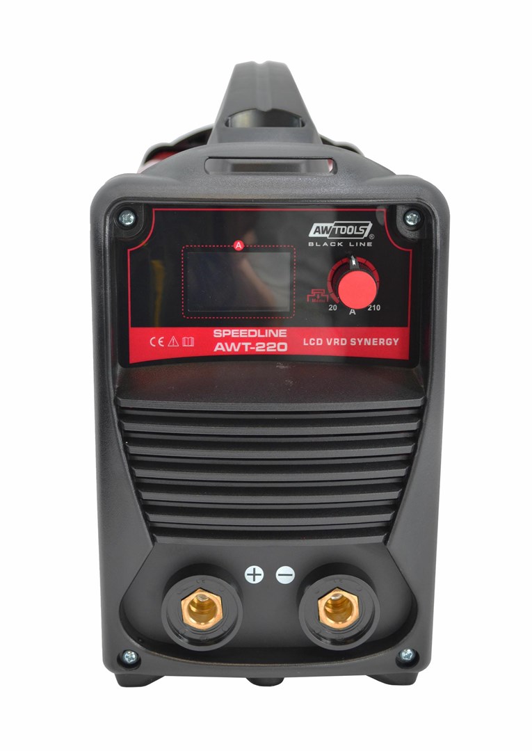 Inverterski aparat za zavarivanje AWTOOLS AWT-220 LCD VRD SYNERGY (220A, MMA/TIG LIFT)-0