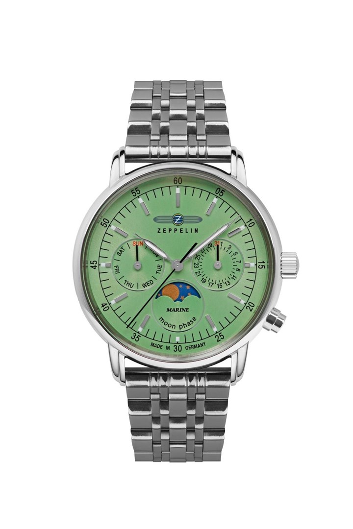 Ženski sat ZEPPELIN Méditerranée 8637M-4 (36mm, Mjesečeve mijene, 5 ATM)-0