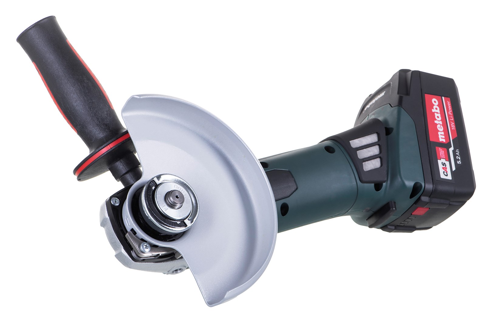 Kutna brusilica METABO W 18 LTX 150 QUICK (Napon baterije 18 V, Kapacitet baterije 5200 mAh, Maksimalna brzina 8000 RPM, Promjer brusne ploče 15 cm, Težina 2.4 kg)-0
