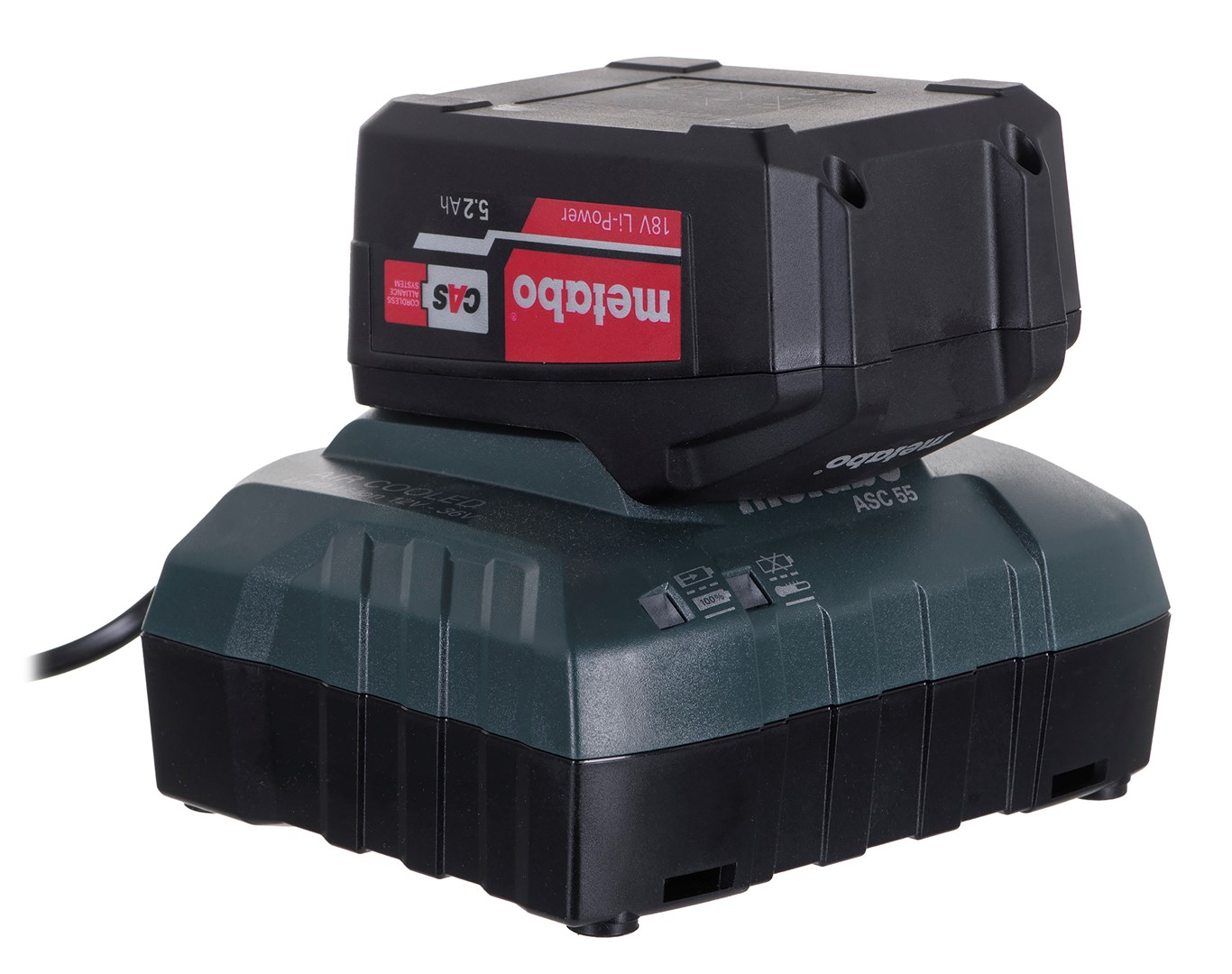 Kutna brusilica METABO W 18 LTX 150 QUICK (Napon baterije 18 V, Kapacitet baterije 5200 mAh, Maksimalna brzina 8000 RPM, Promjer brusne ploče 15 cm, Težina 2.4 kg)-11