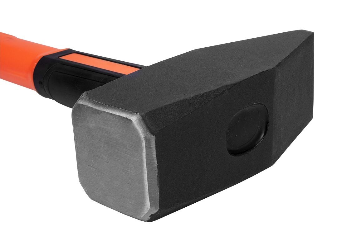 Locksmith's hammer 4 kg, fiberglass handle-3