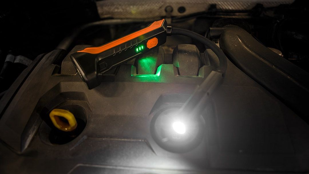 Rechargeable inspection lamp 400 lm COB + flashlight-2