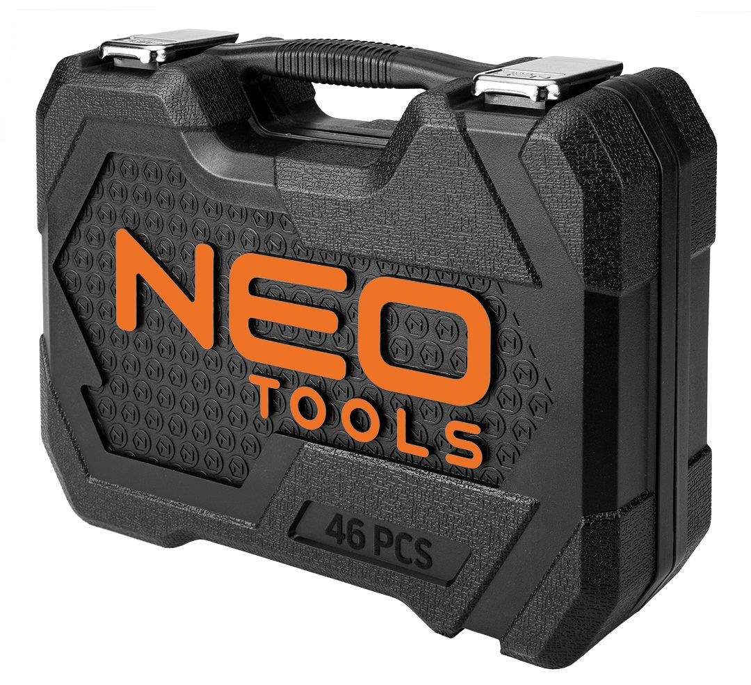 Set utičnica NEO TOOLS, 46 komada (1/4" + 3/8")-2