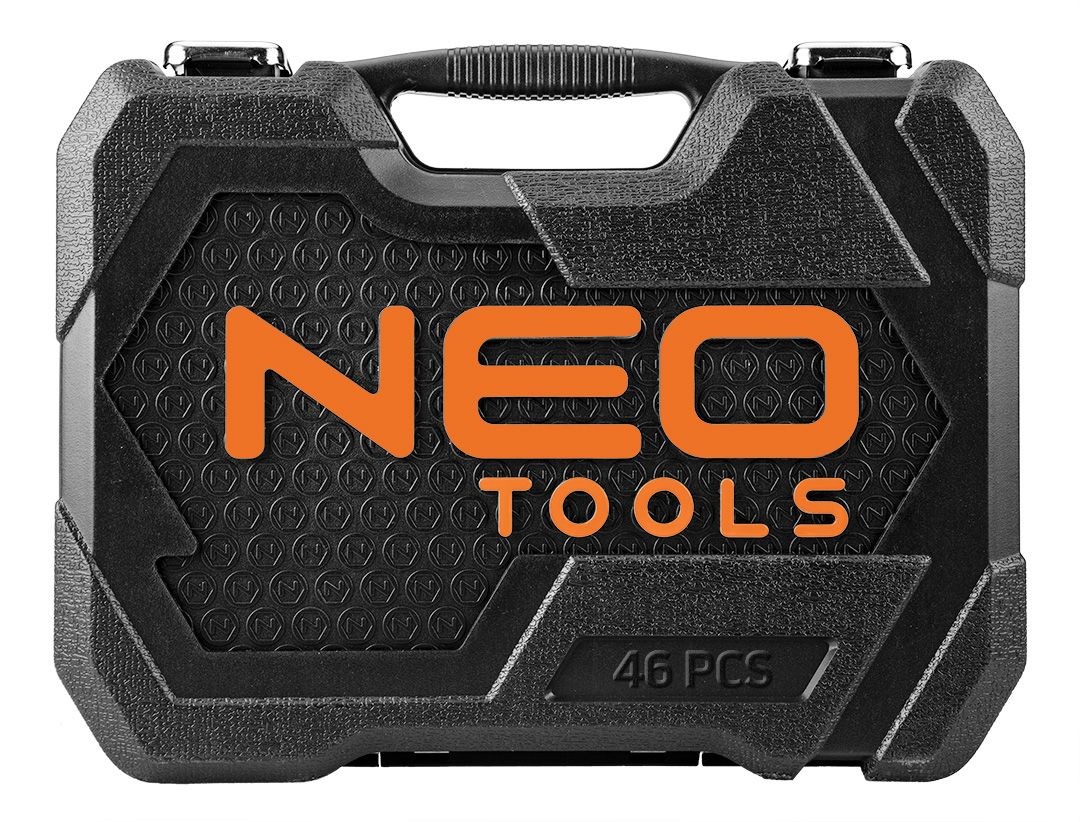 Set utičnica NEO TOOLS, 46 komada (1/4" + 3/8")-1