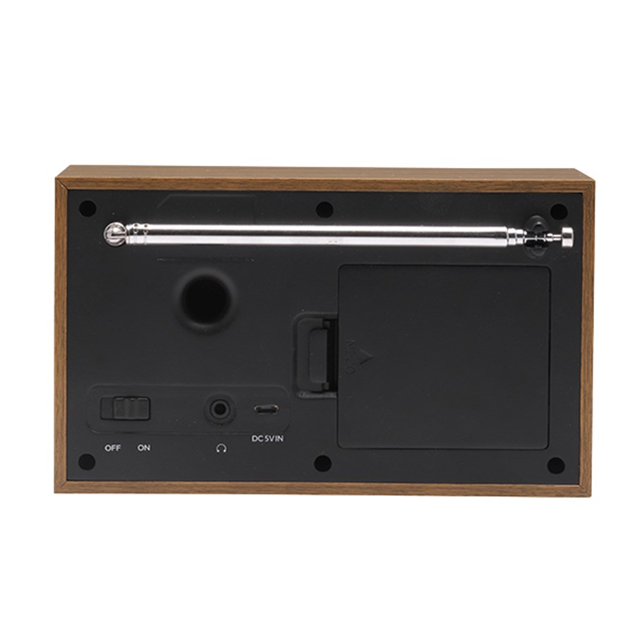 Radio prijemnik DENVER DAB-46 (DAB+/FM, Retro, Crni/Brončani)-3