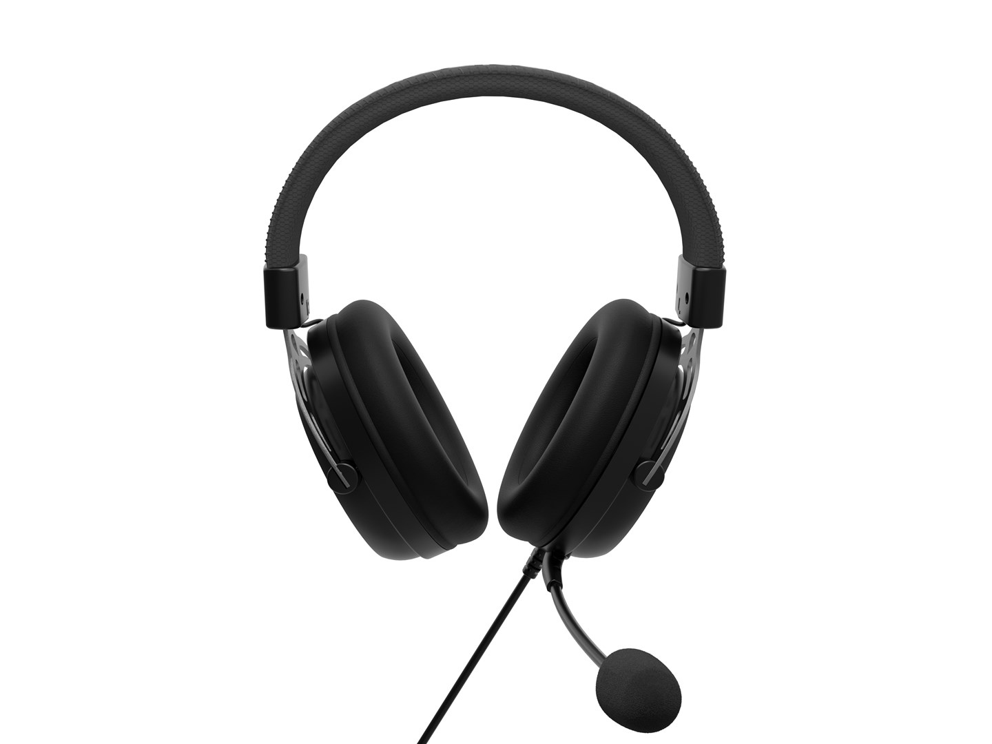 Gaming Slušalice TORON 301 (Žičane, Preko uha, Mikrofon, Crna)-1