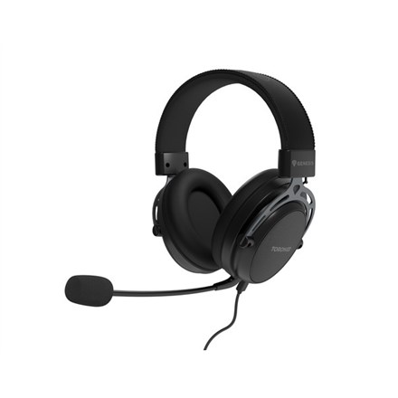 Gaming Slušalice TORON 301 (Žičane, Preko uha, Mikrofon, Crna)-0