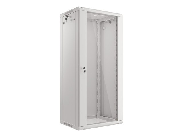 Ormarić za montažu na zid LANBERG WF01-6427-10S (siva, 27U)-5